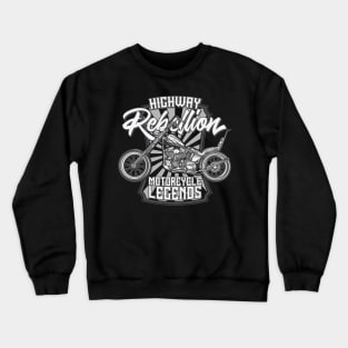 Vintage Motorcycles Crewneck Sweatshirt